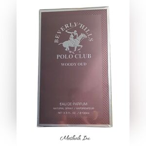 Beverly Hills Polo Club Woody Oud Eau De Parfum for Men 3.4oz/100ml